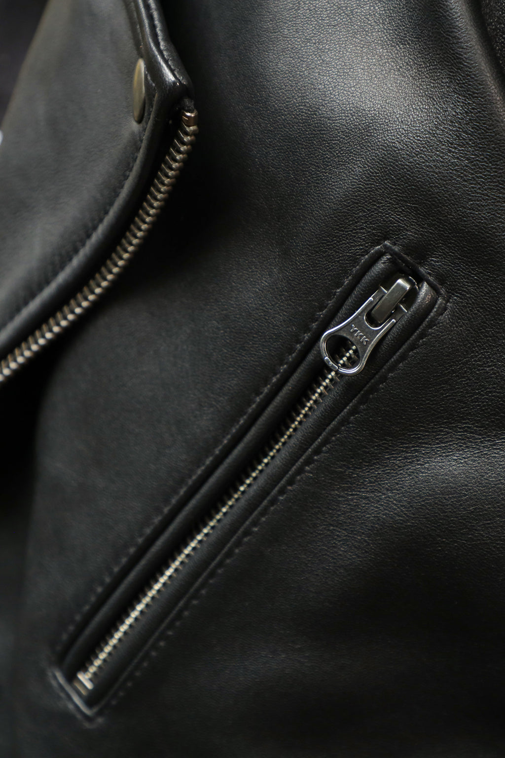 Men’s Biker Jacket – Premium Black Sheep Leather