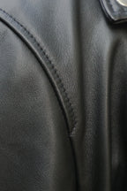 Men’s Biker Jacket – Premium Black Sheep Leather