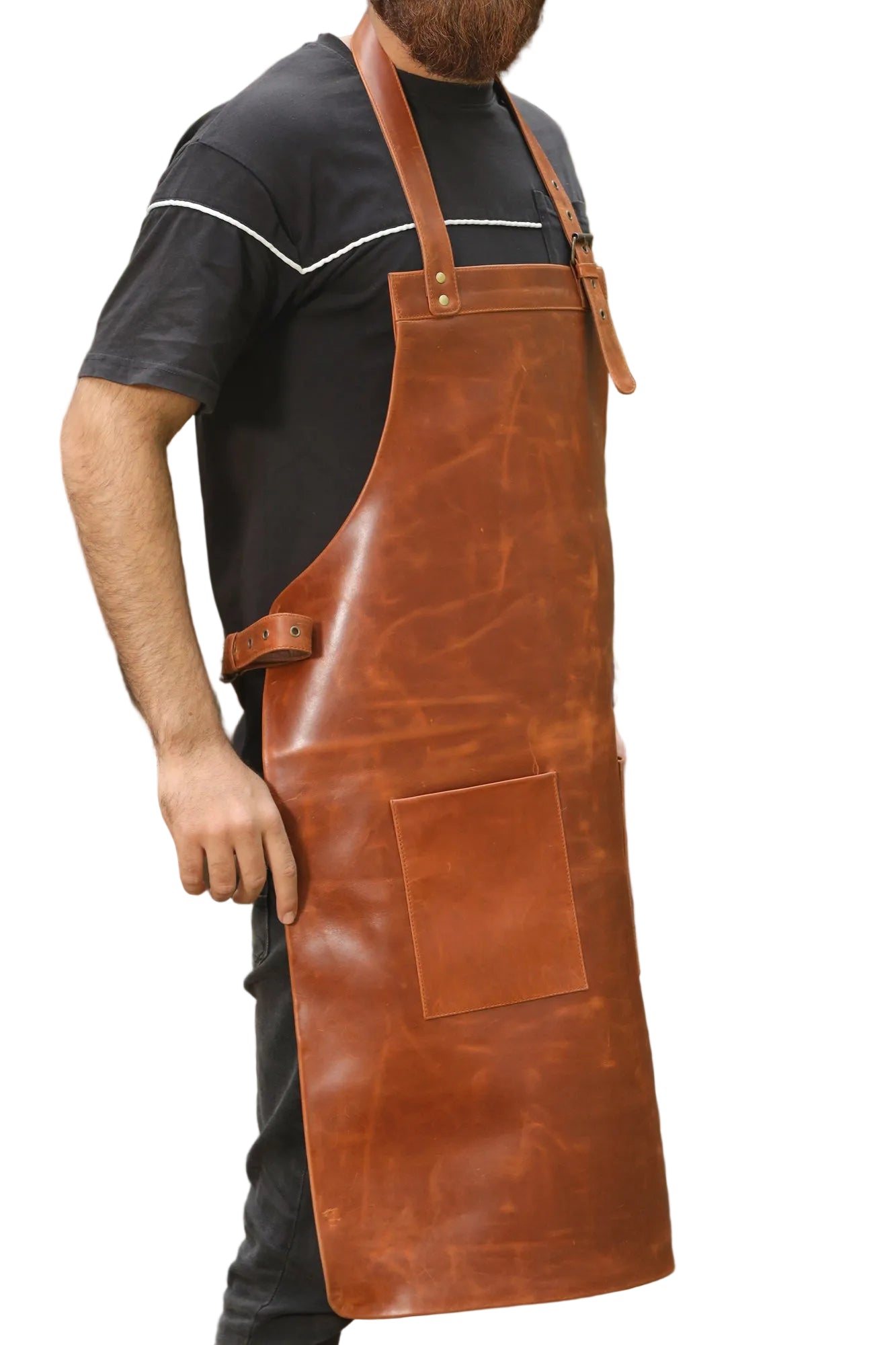 Tradie Pro Leather Apron