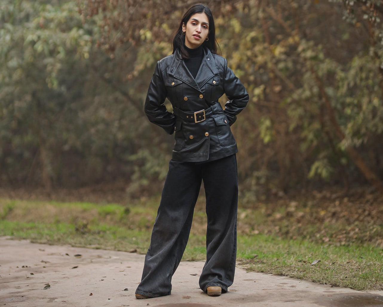 Women's Sheep Leather Jacket