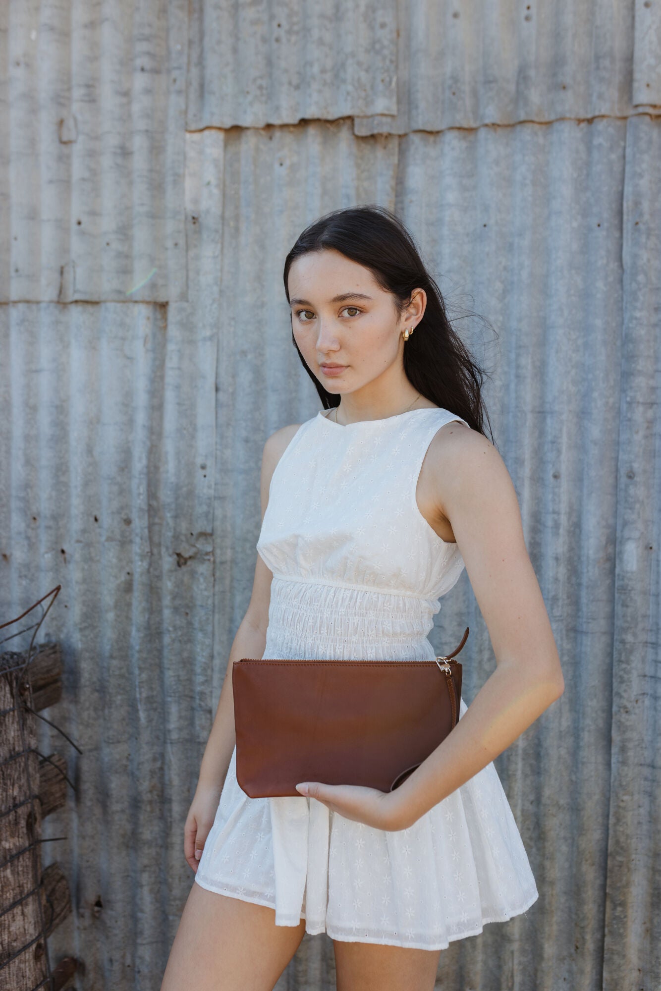 Cognac Evening Clutch
