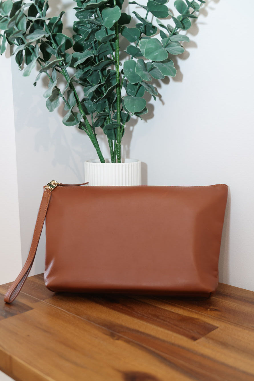 Cognac Evening Clutch
