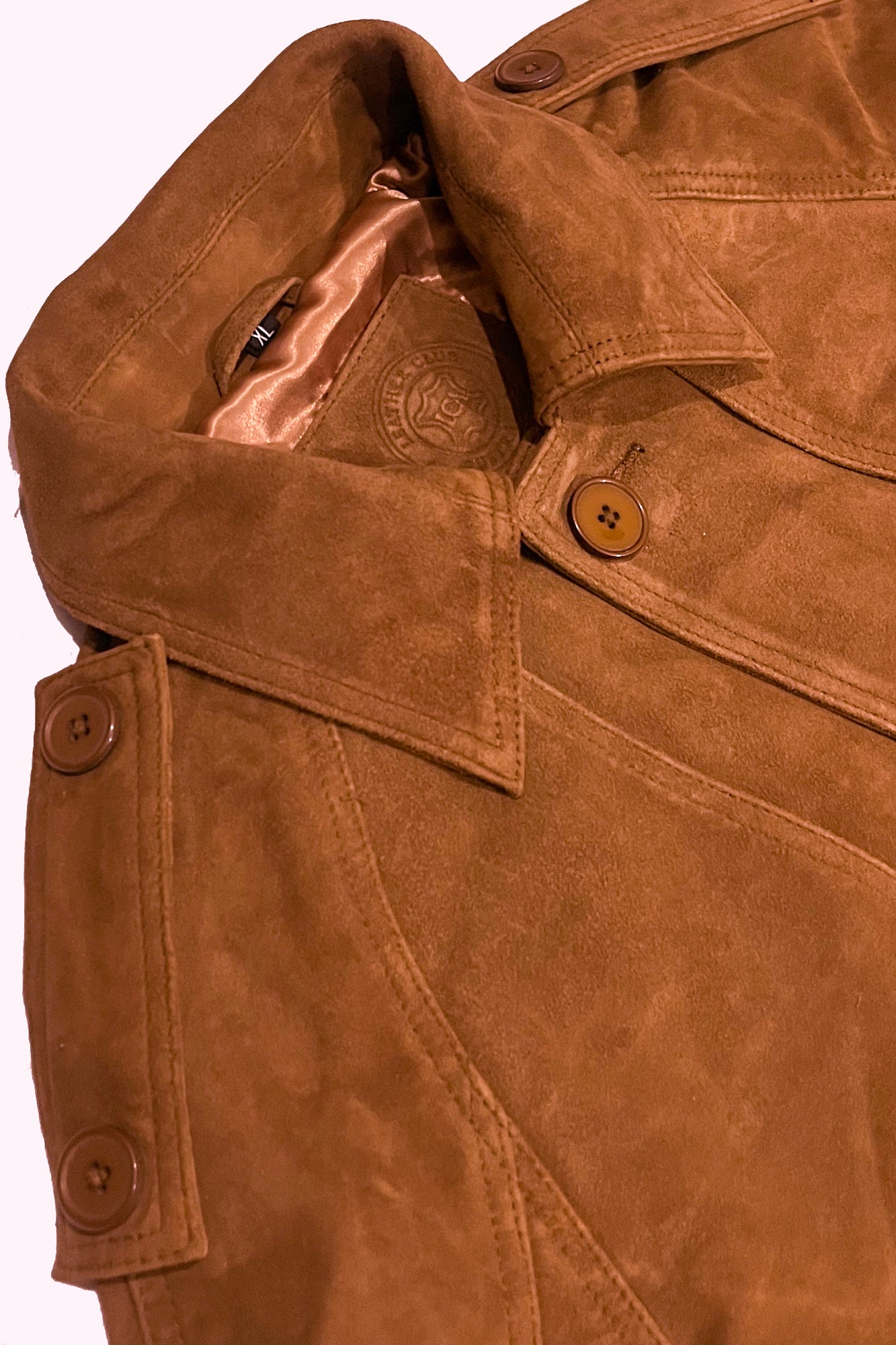 Women’s Suede Trench Coat