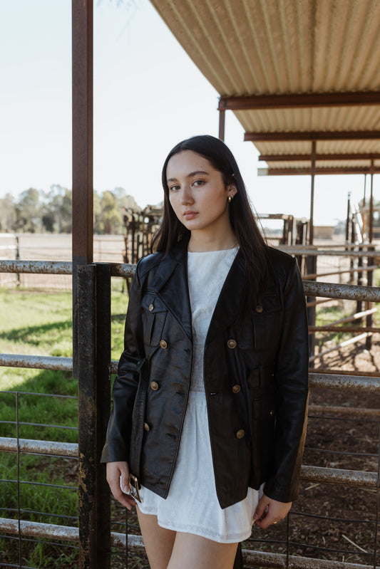 Women's Sheep Leather Jacket