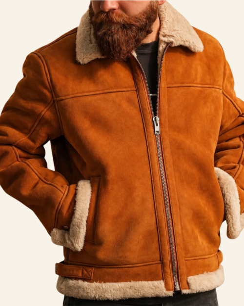 Falcon Bomber Sheep Wool Jacket